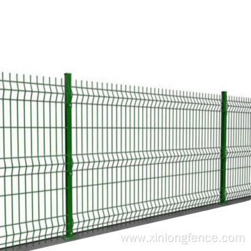 Outdoor used decorative 3D curved fence panels